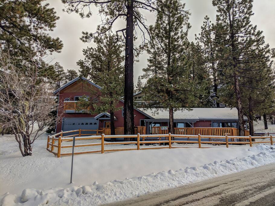 frosty paws lodge - ski in ski out big bear mtn
