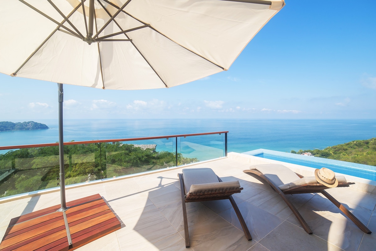 Tropical Villa in Sayulita Ocean view-parking