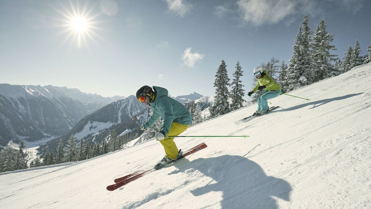 Ferienhaus direkt an der Ski-Piste für 2-4 Pers.