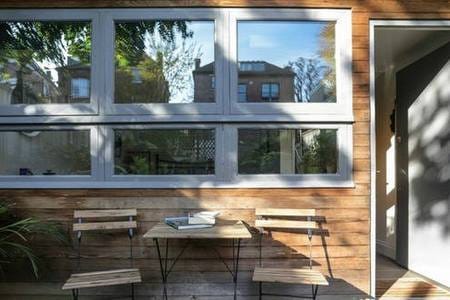 Sunny Studio with Garden and Patio.