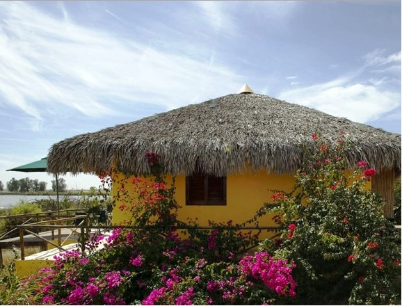 Bungalows en la laguna