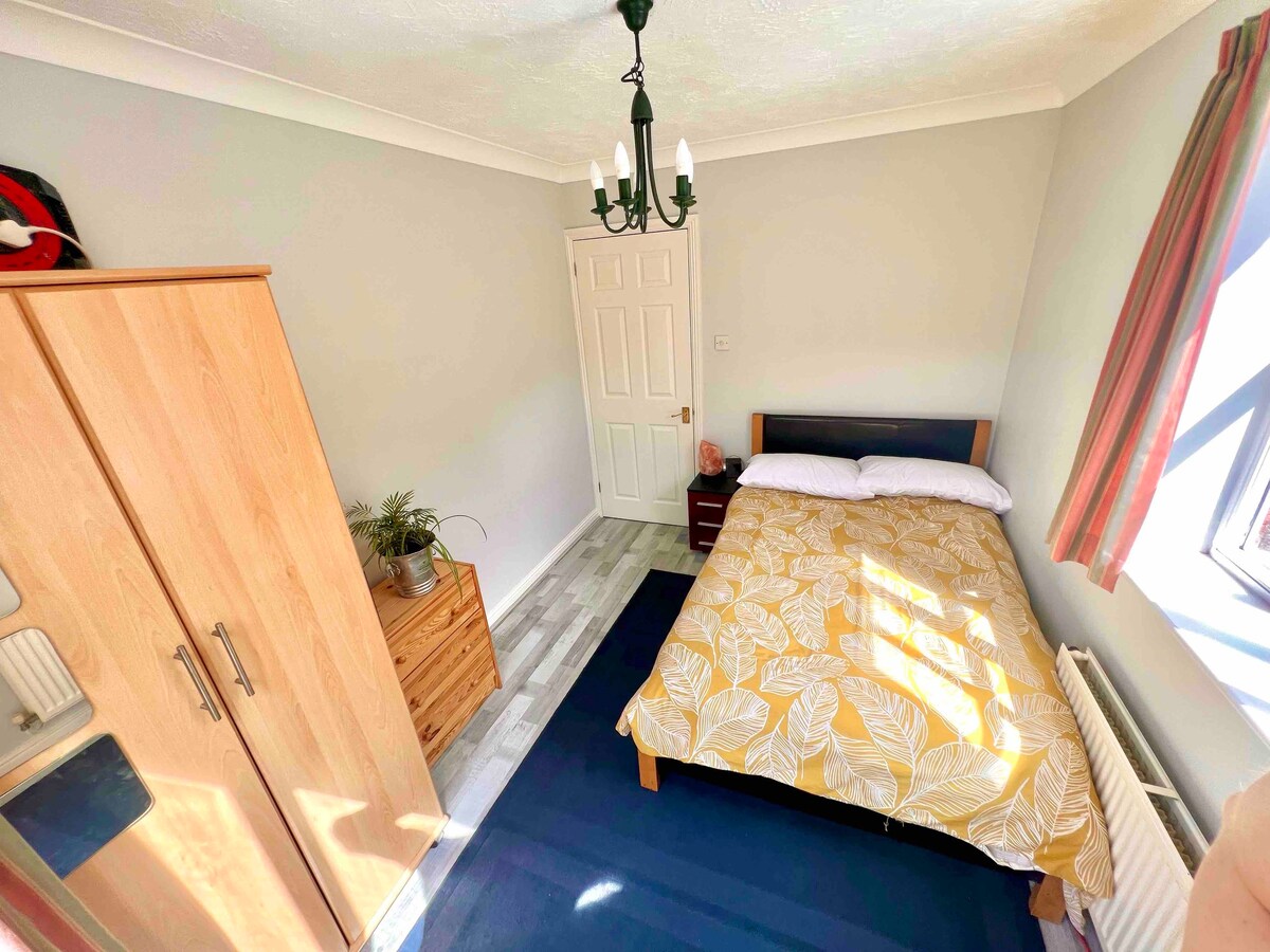 Double bedroom in bright home