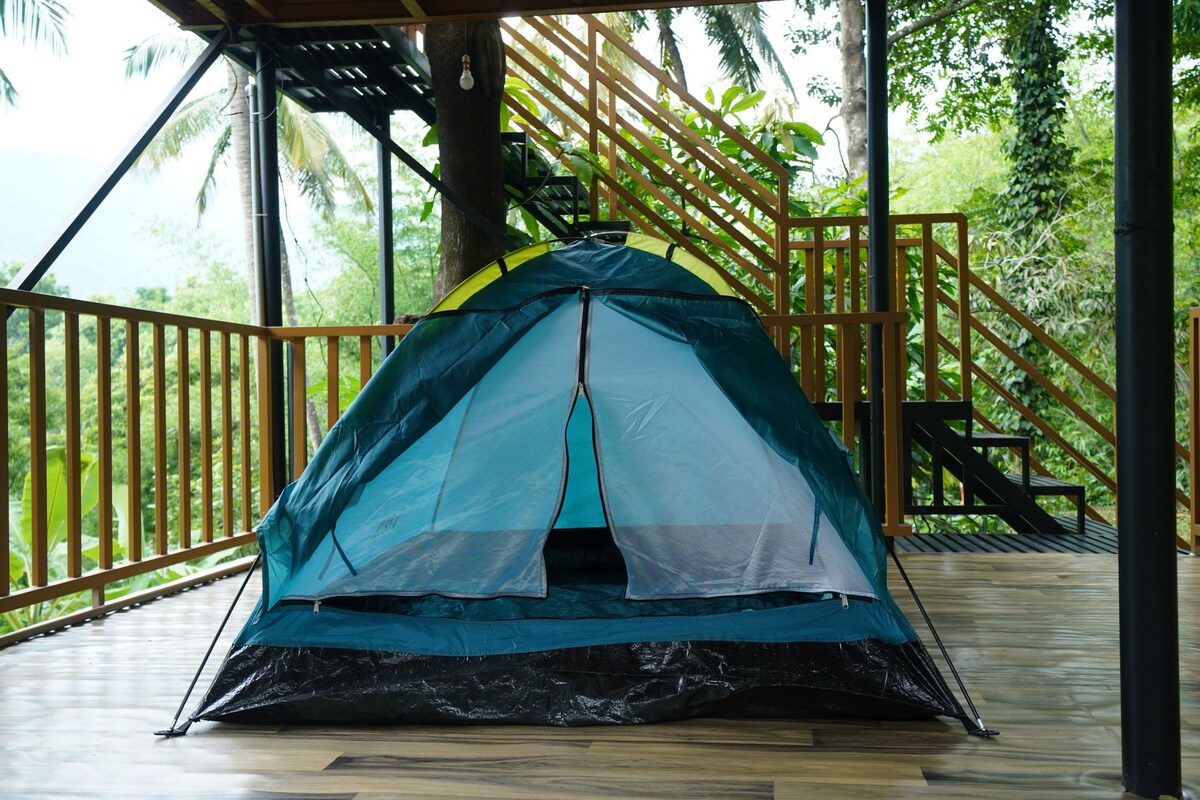 The tree organic farm & stay- Tent accommodation