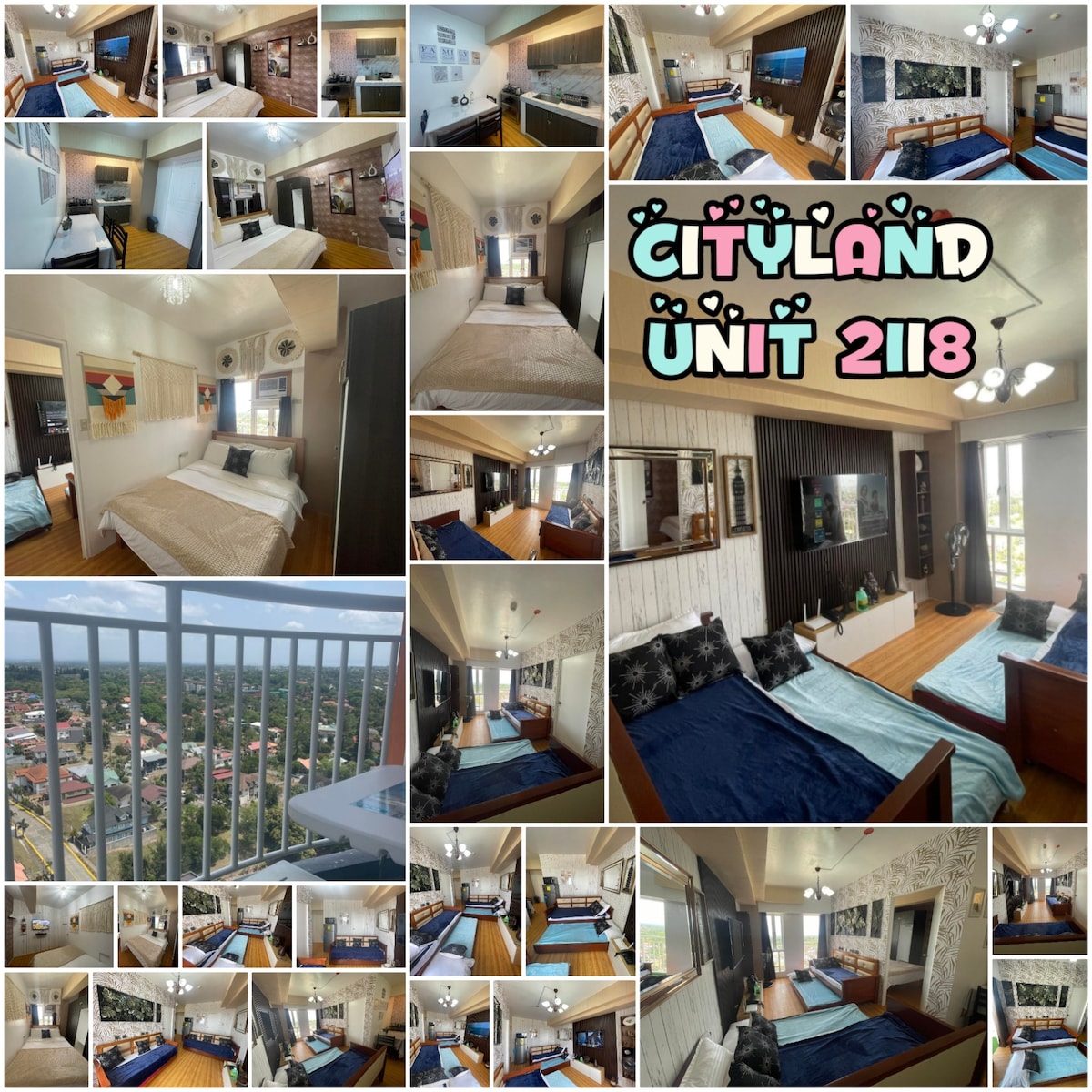 Love Room 21st Flr+1Bed Rm+Netflix+CanCook+Balcony