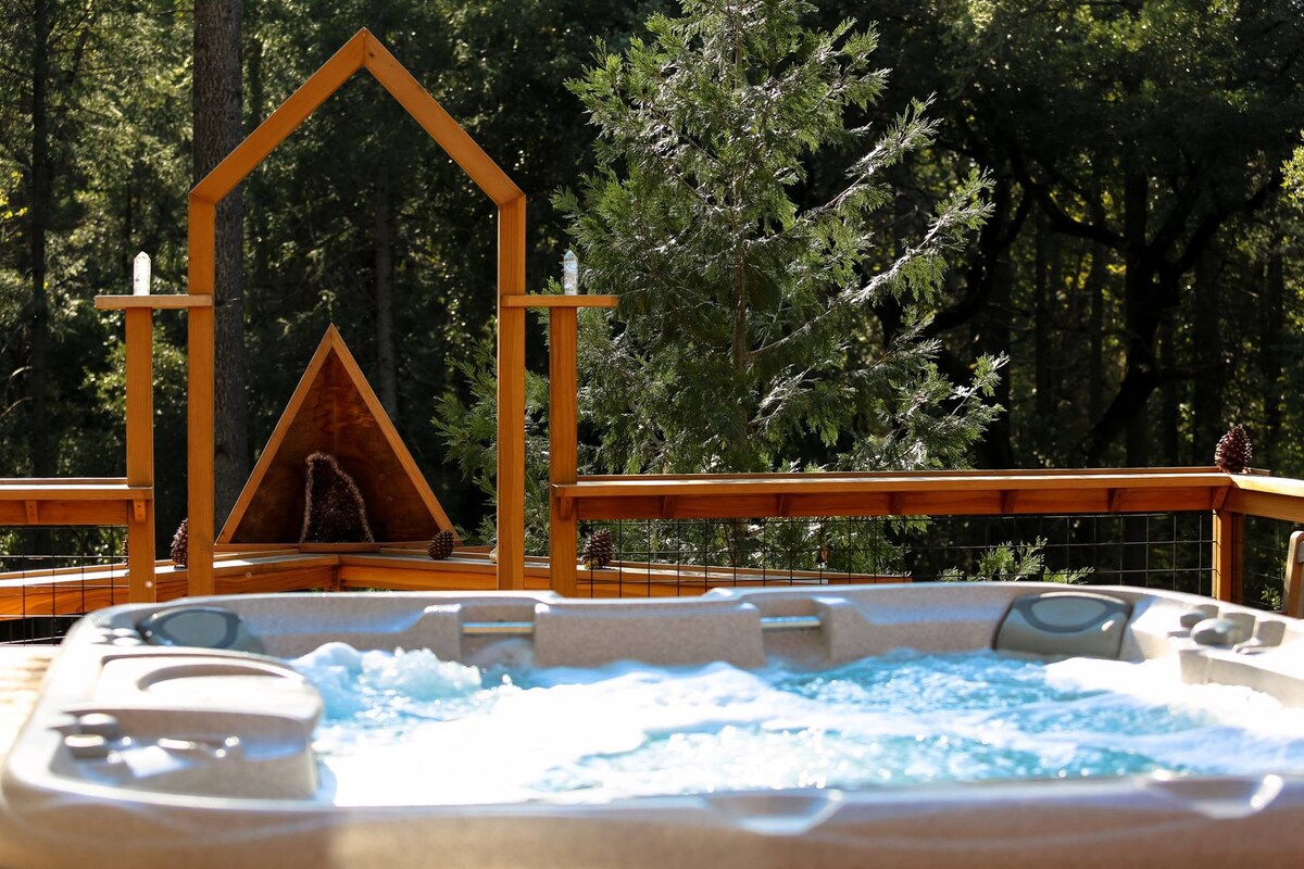 Relaxing mountain getaway and spa in the Sierras