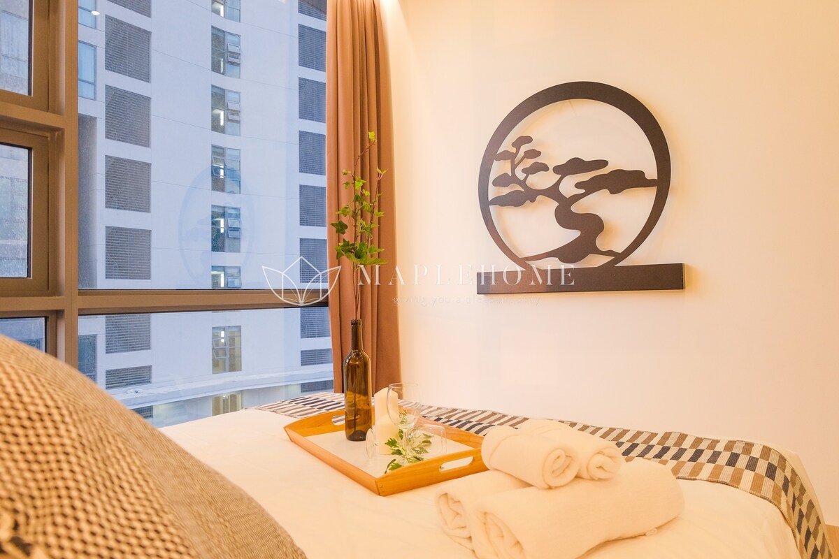 全新现代2居室房源，配备吉隆坡城中城最好的天空按摩浴缸！