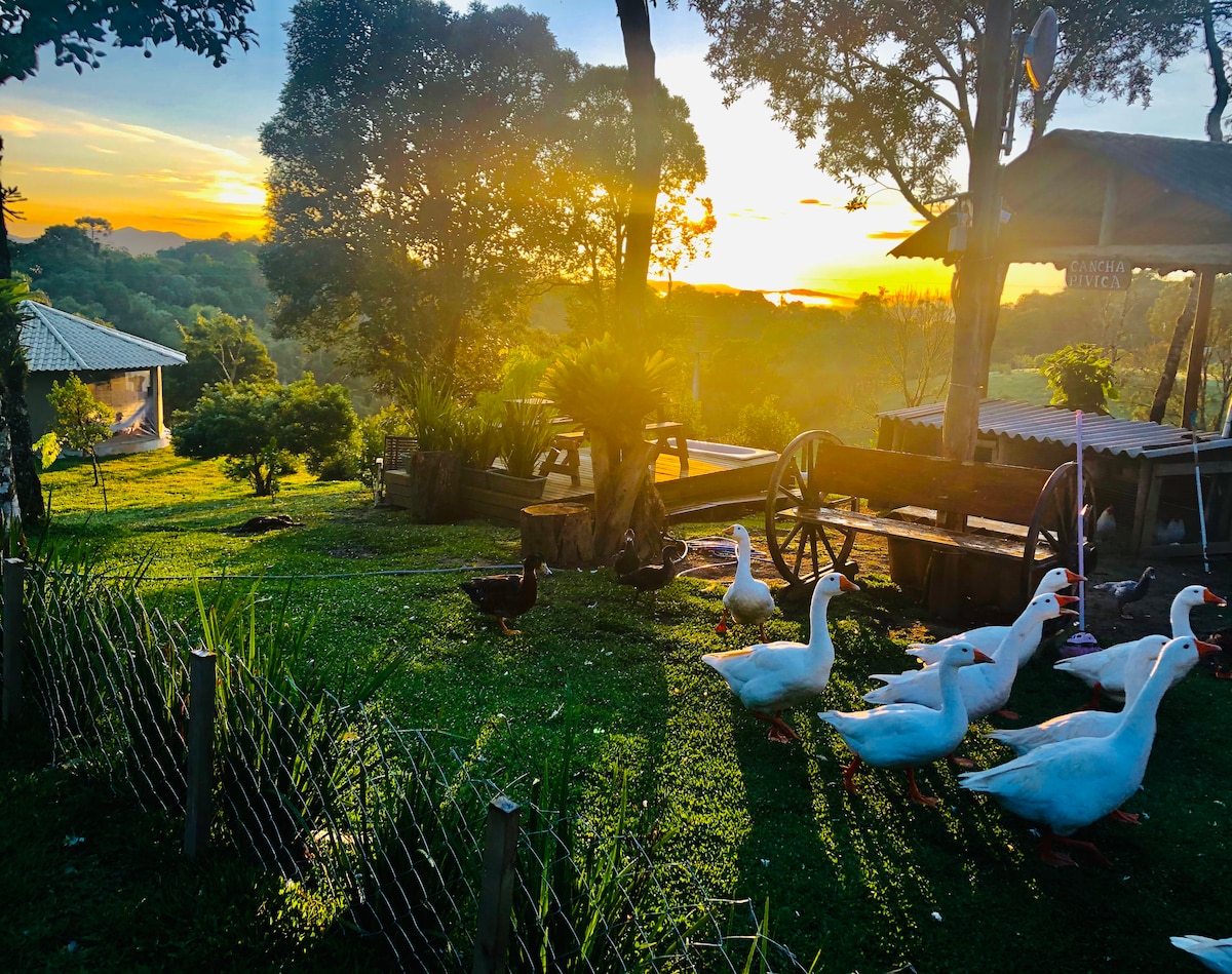 CABANA do VALE - RANCHO KÜNZEL -CAMPO ALEGRE