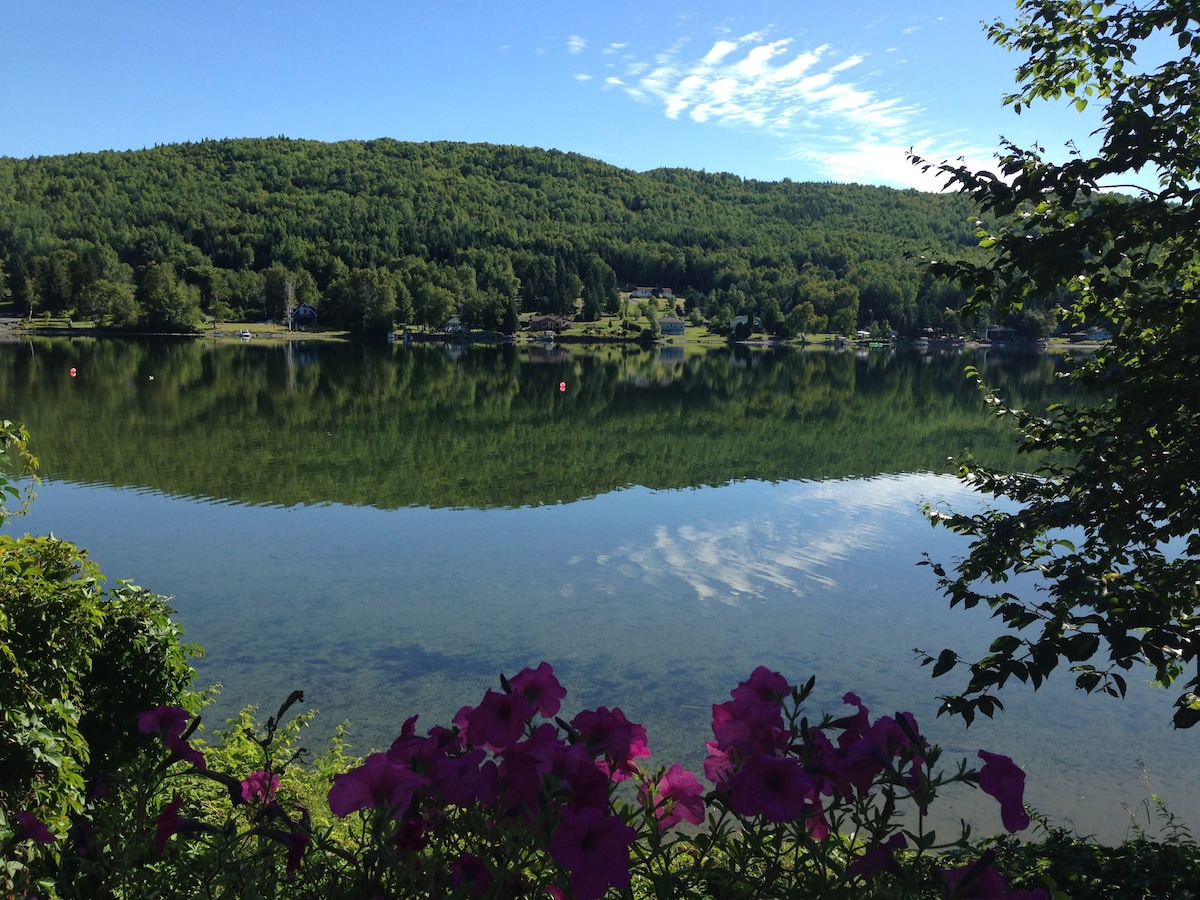 Amazing lakeside cottage, stunning view & Sunsets!