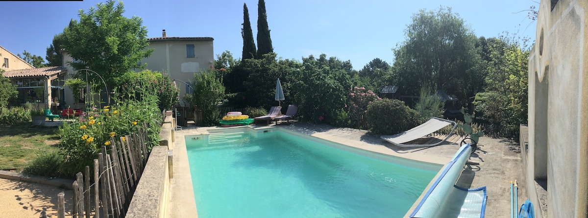 Luberon Villa / piscine - 9 pers / Familles