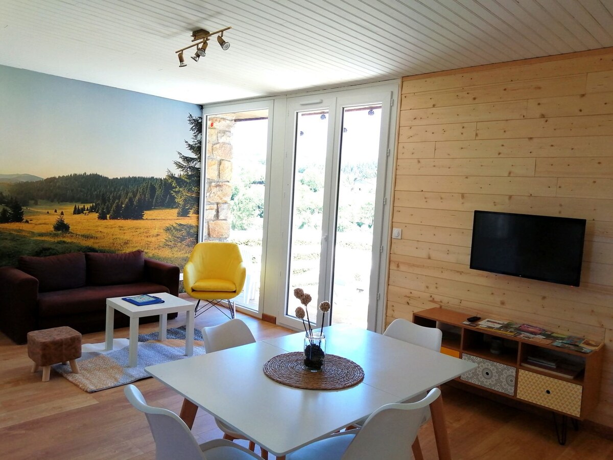 Chalet scandinave aux portes du Parc du Pilat