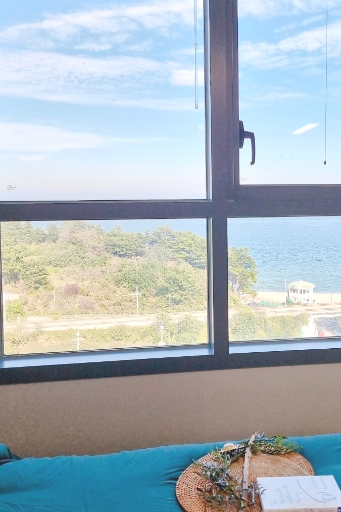 Donghae Gounjip # Hansom海滩在我的怀里#查看江帮#查看餐厅#情感住宿