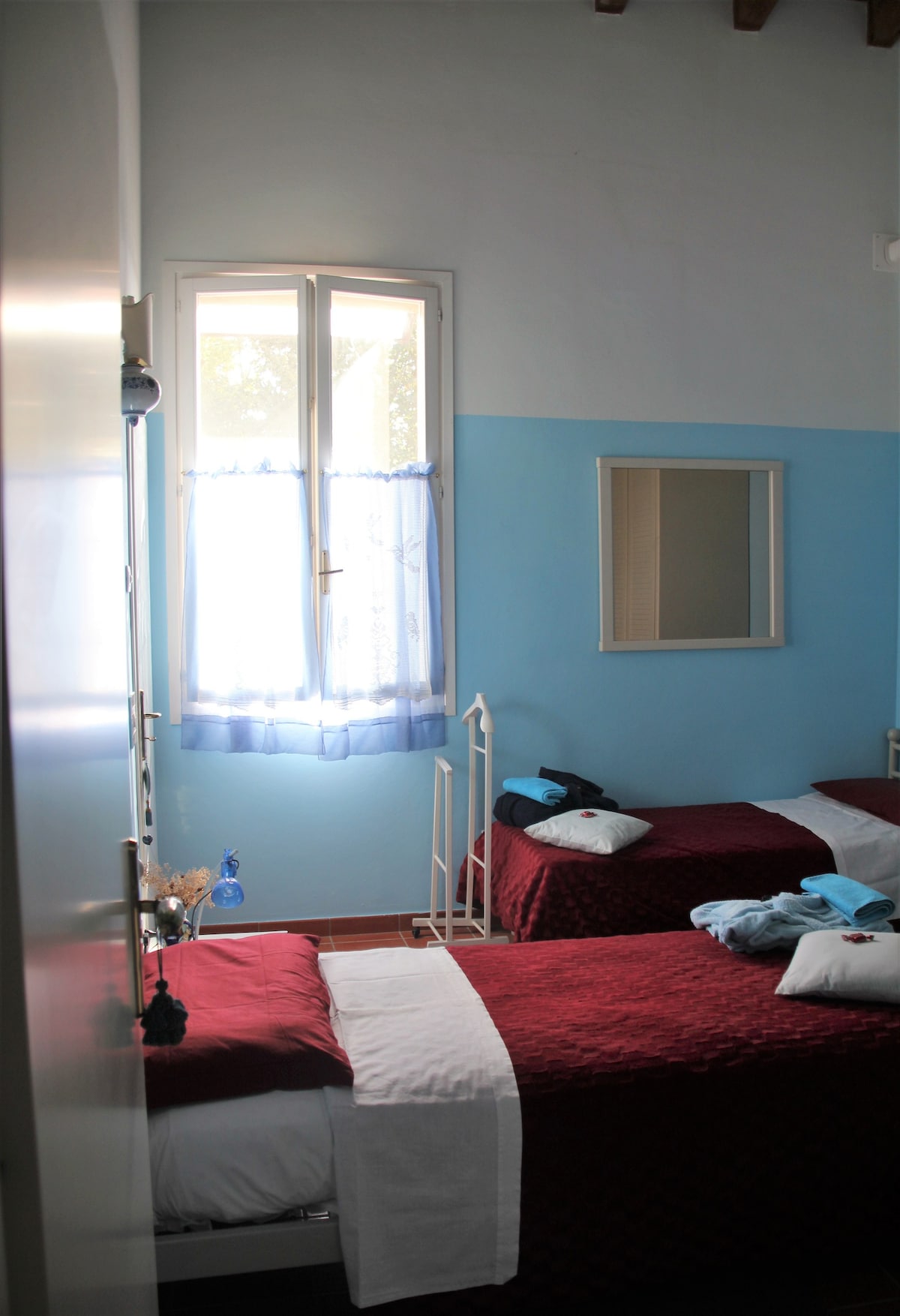 Il Glicine客房和早餐-蓝色房间