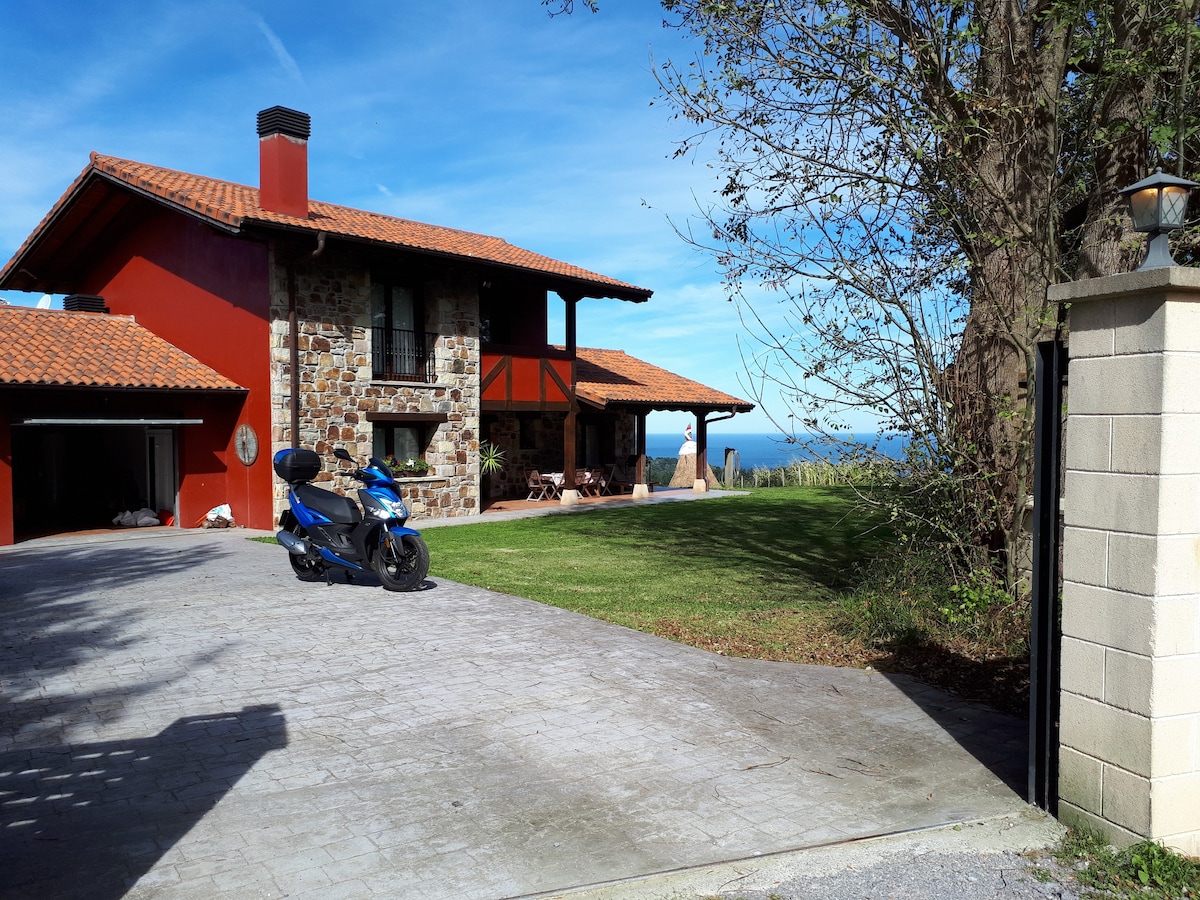 利基蒂奥（ Lekeitio ）大海和山区别墅
