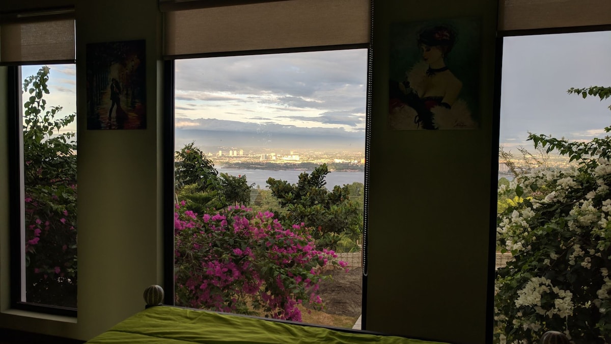 俯瞰达沃海景海景单间公寓@城堡景观