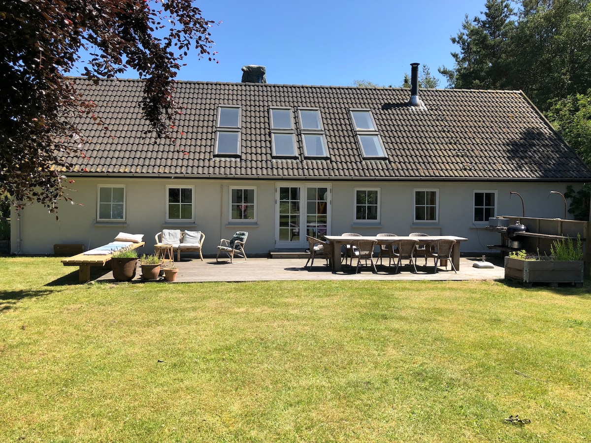 Classic Danish house on large ground, Vesterø Læsø