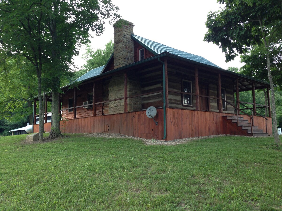 The Classic Hand Hewn Log Cabin