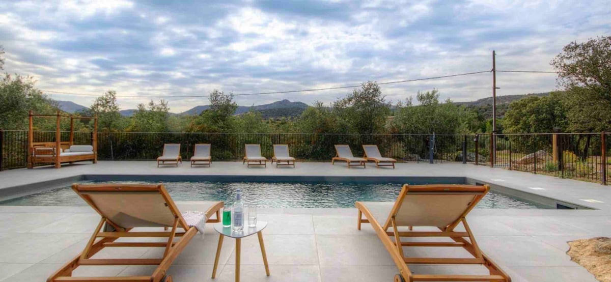 Maison Nature Corse avec Piscine chauffée