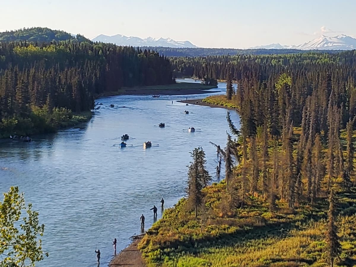 卡西洛夫河（ Kasilof River ）上的阿拉斯加家园度假胜地， 3卧/2卫