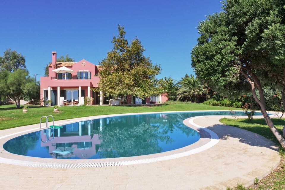 R274 Stylish Luxury  Villa with Private Pool, Outdoor BBQ and spectacular sea views of Ionian Sea
