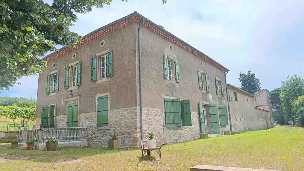 Maison de maître avec piscine