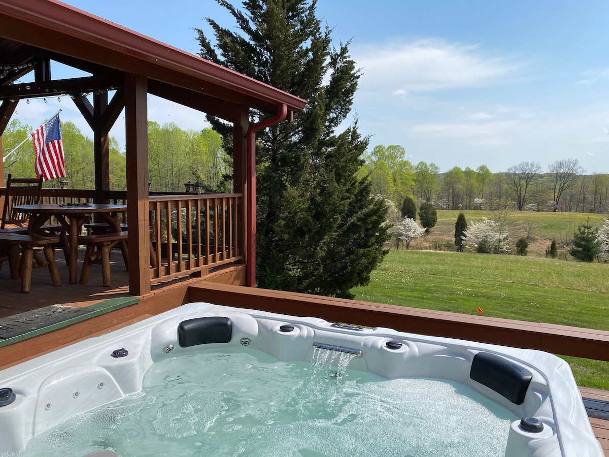 SouthernGraceCabin Hot Tub French Lick SUPER CLEAN
