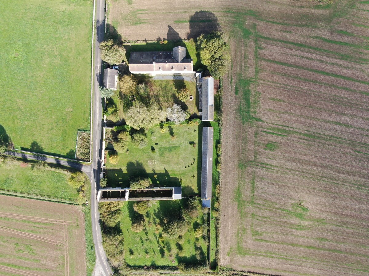 Manoir de l 'Ormel - Omaha Beach avec Grand jardin