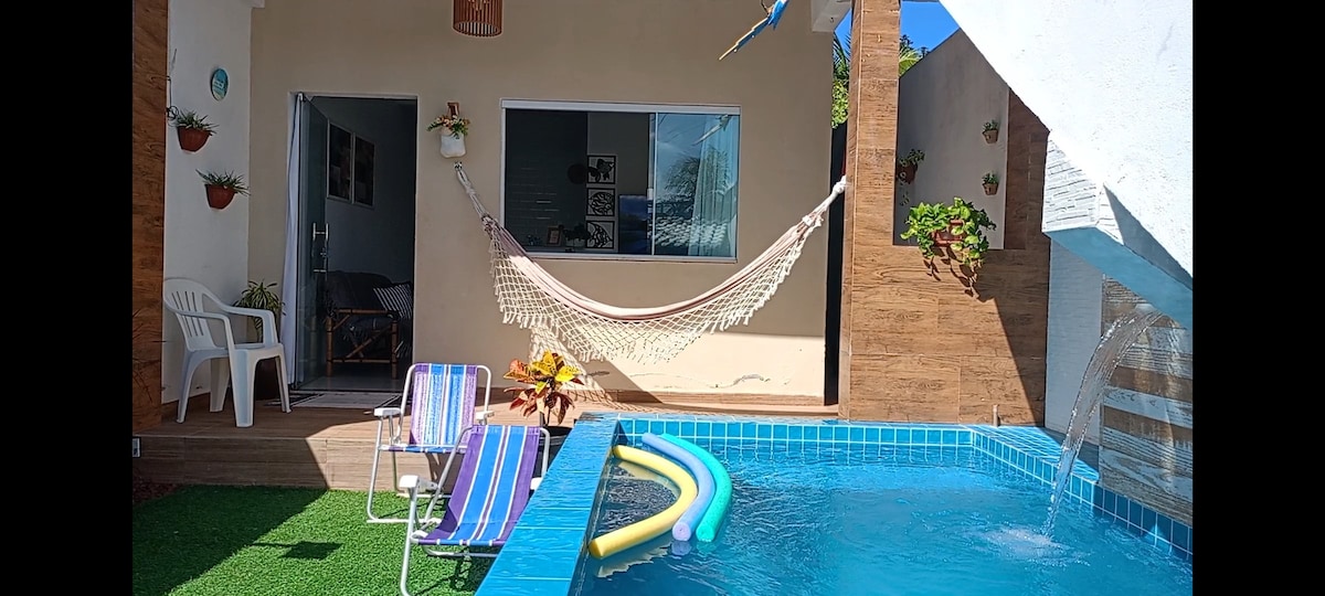 Casa Aconchego com Piscina / Barra do Jacuípe