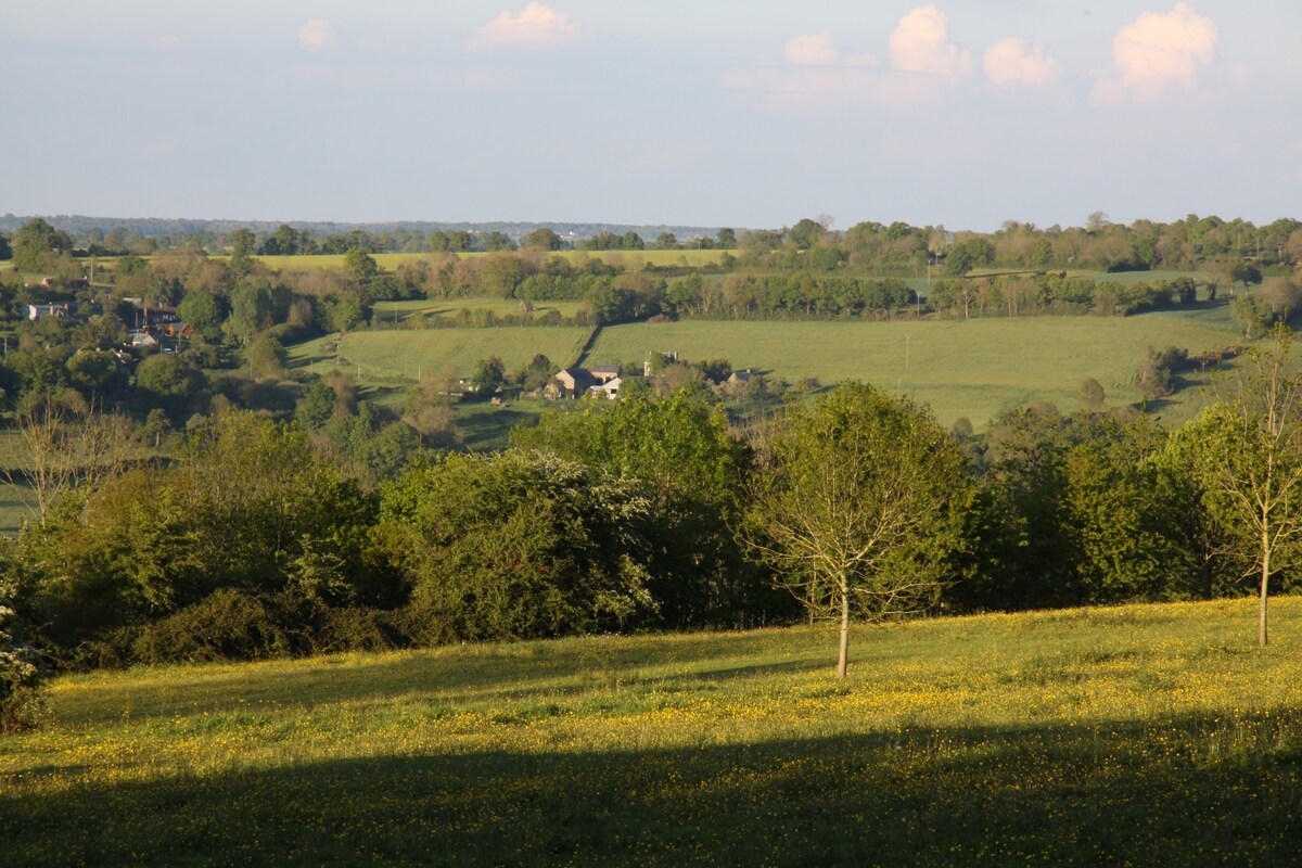 Belle maison avec vue exceptionnelle sur la vallée