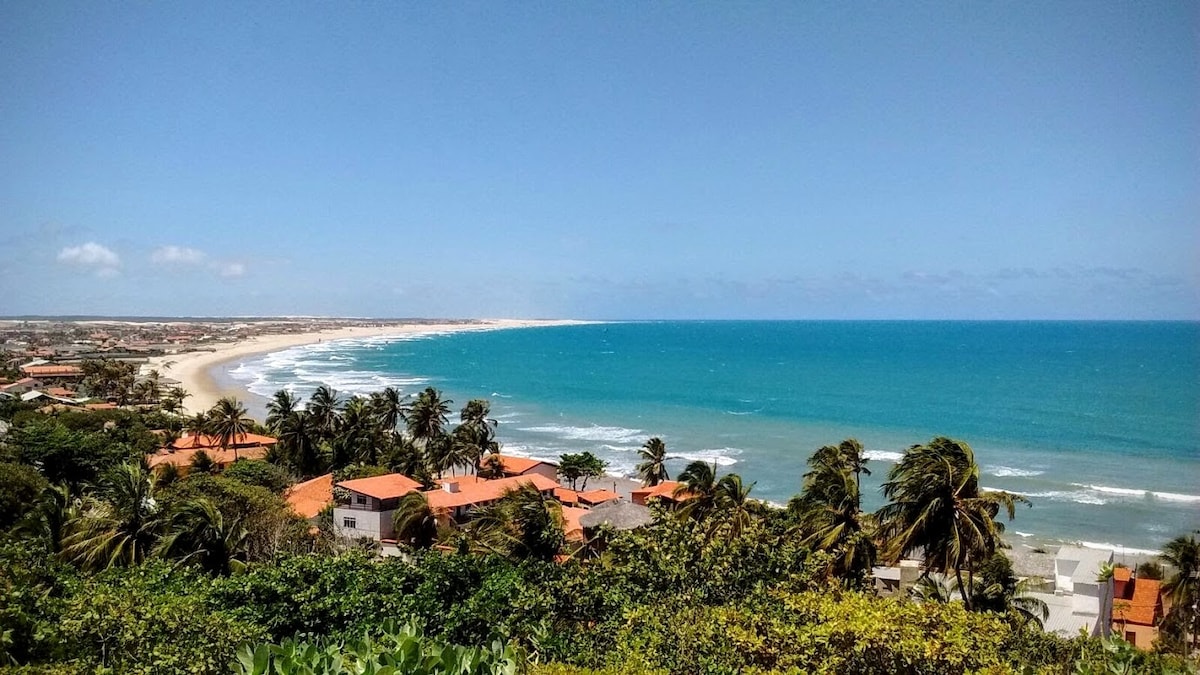 Suíte C/ Varanda, Vista e Café (Praia Taiba)