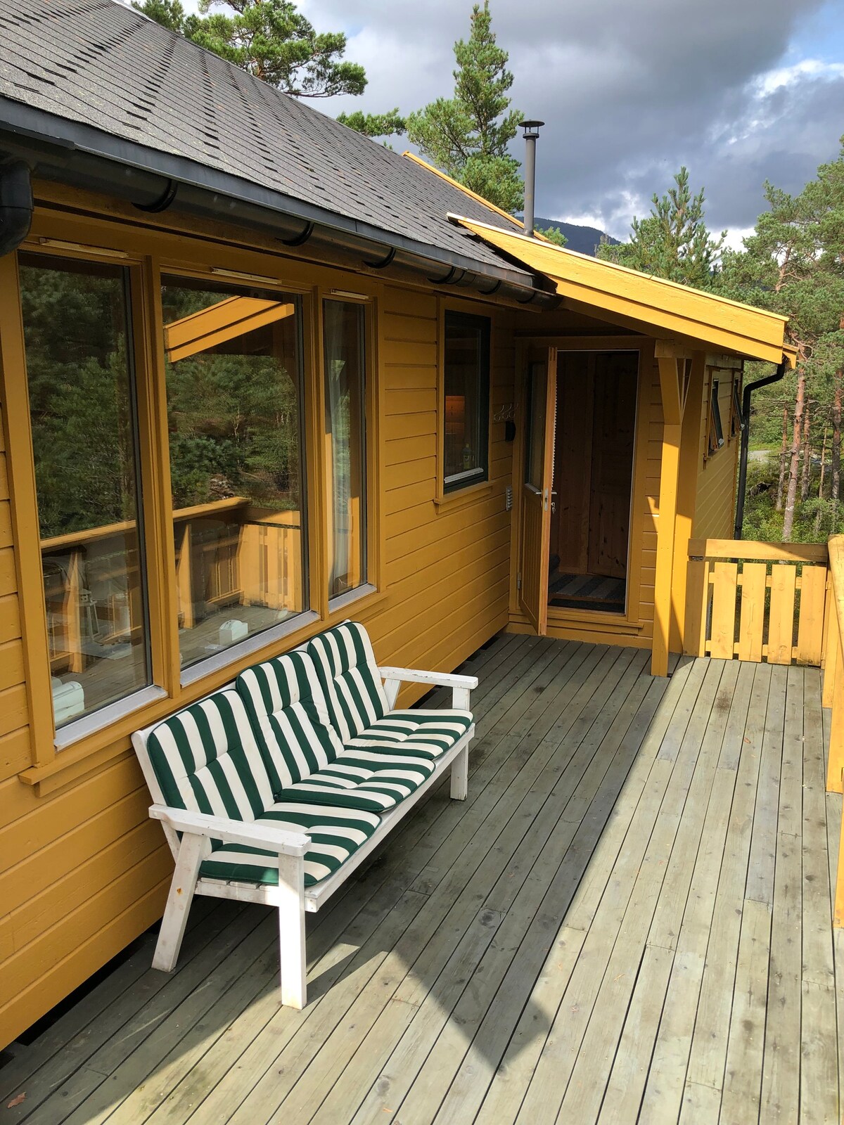 度假木屋，温馨的小木屋，可供6人入住
