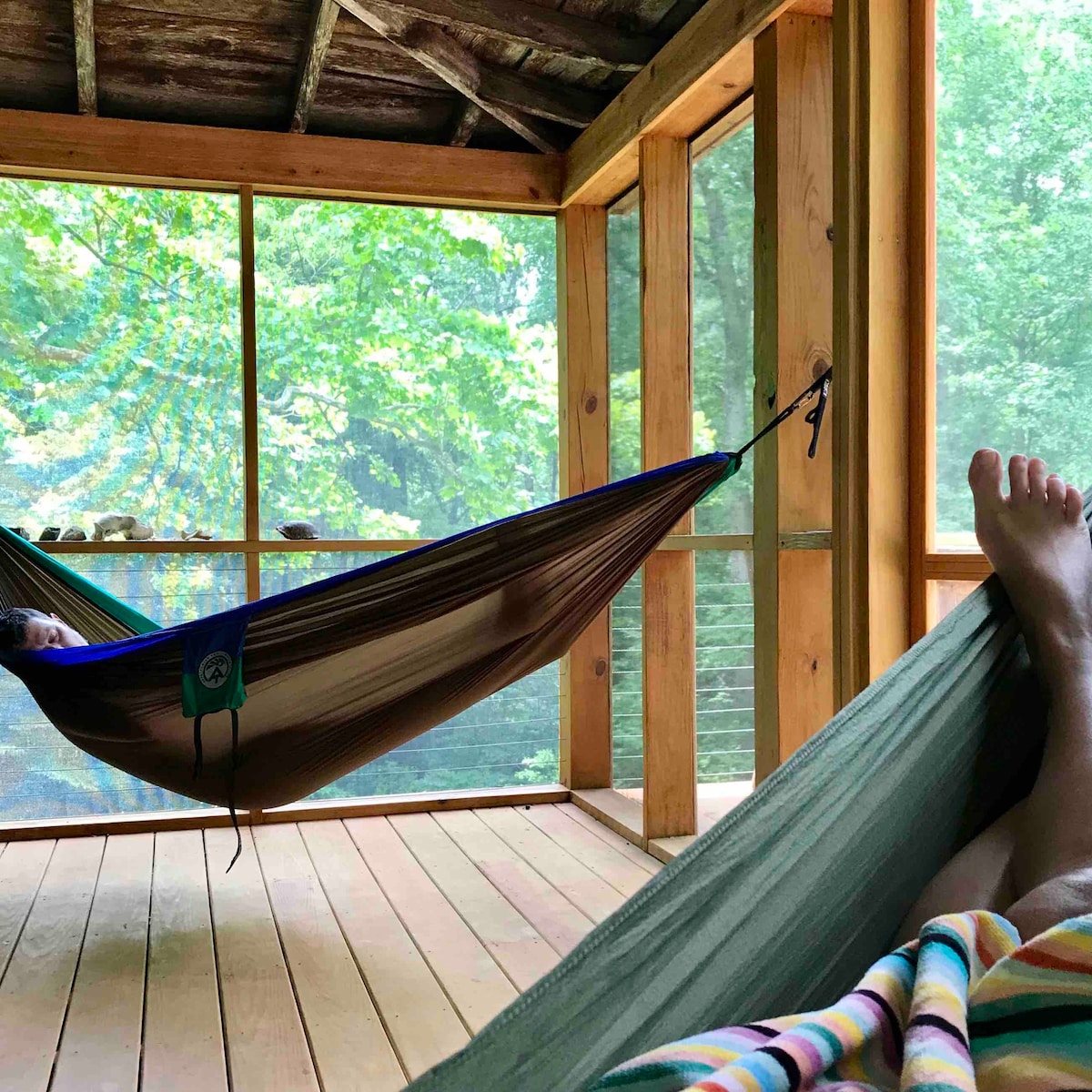 The Camp at Old Rag in Shenandoah N.P.