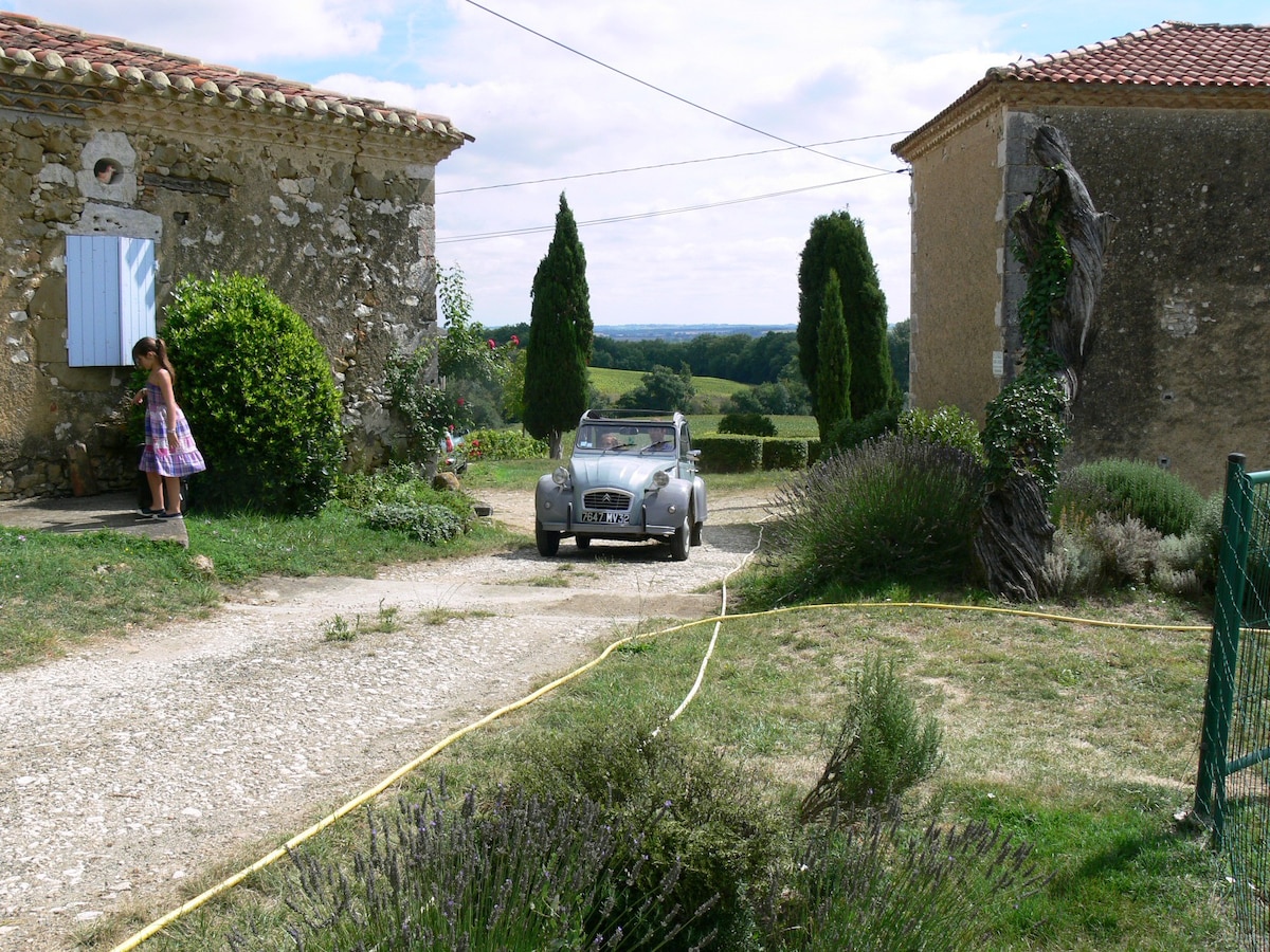 Gîte 3 épis with heated swimming pool in Gascony