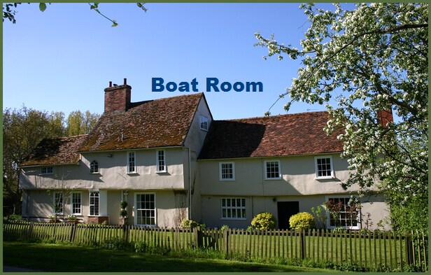 Stoke by Nayland、Poplars Farmhouse、Boat Room