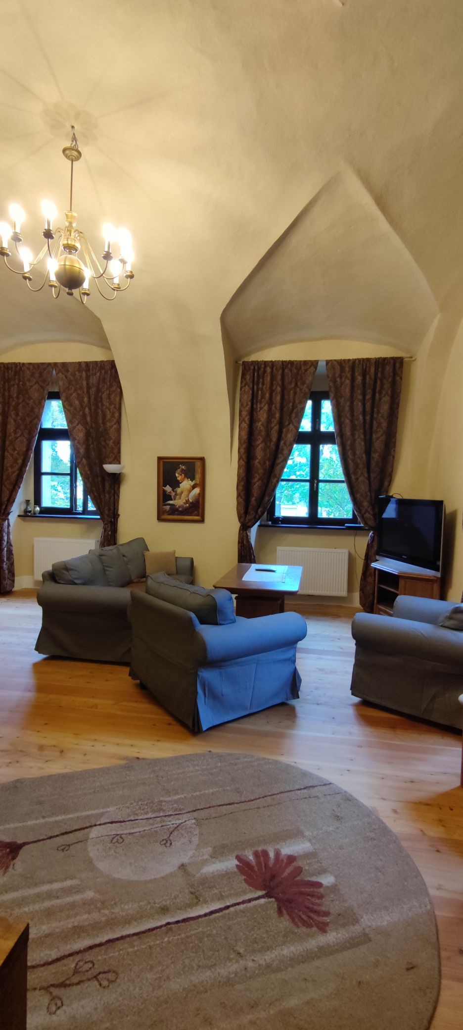 Apartament z widokiem na park