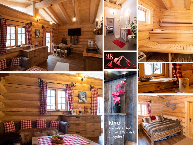 Chalet Ellerbeck (Langdorf), Chalet Auszeit (45qm) mit großer Sonnenterrasse