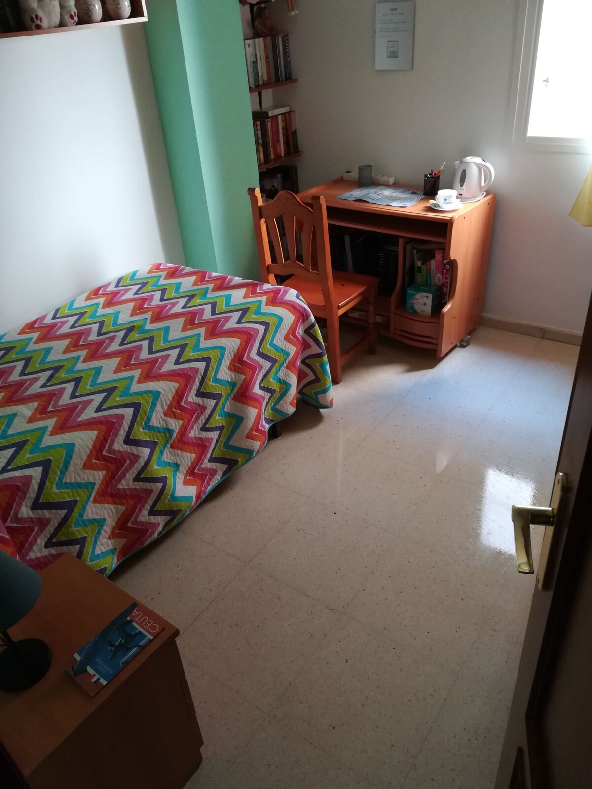 单人房，适合一个人入住， Ceuta。
