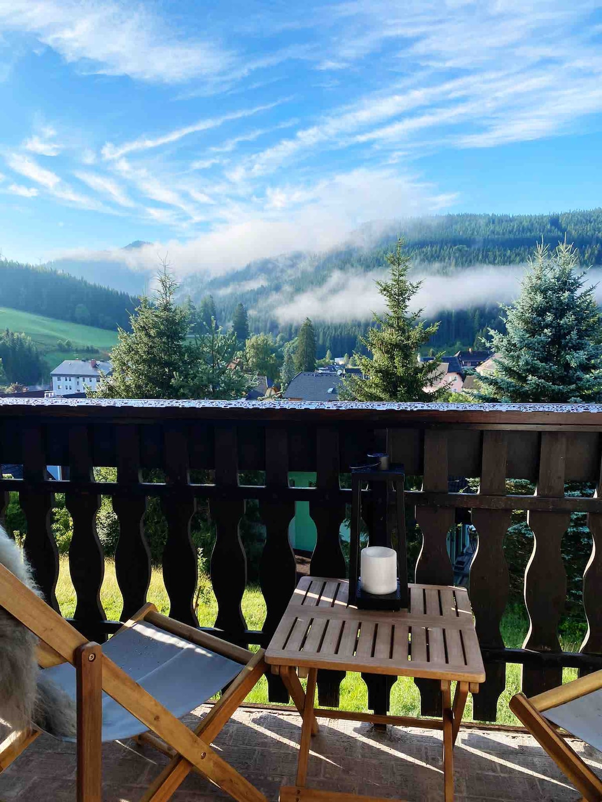 Steiermark/Joglland, Apartment mit Balkon / Garten