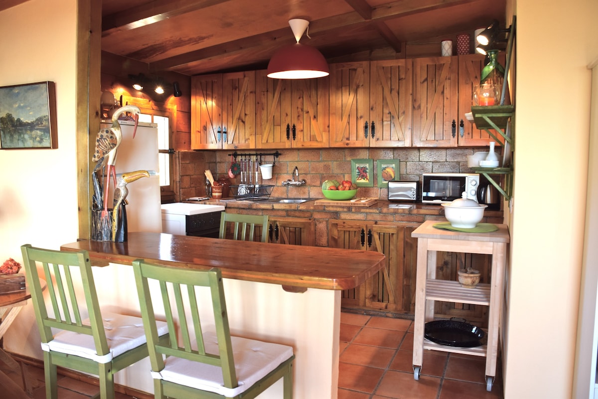 Orchilla, cozy wooden house