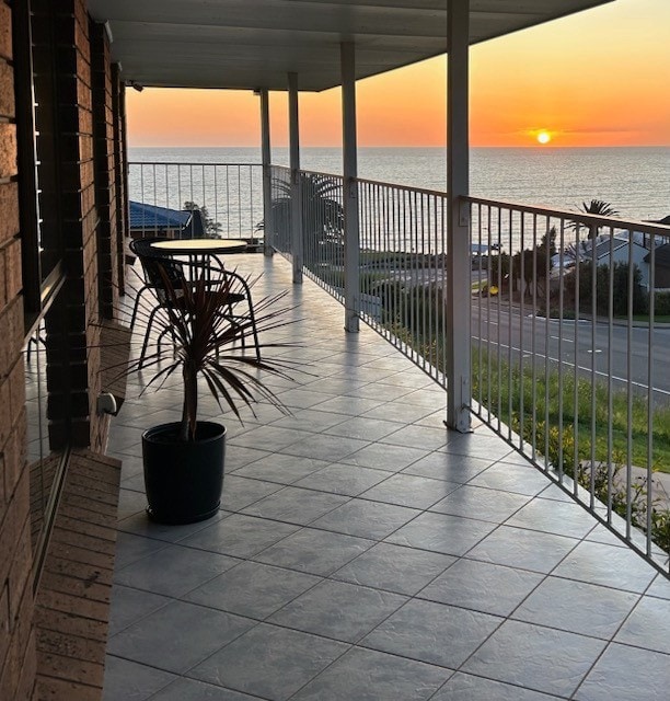 Sunset Over Hallett Cove Beach