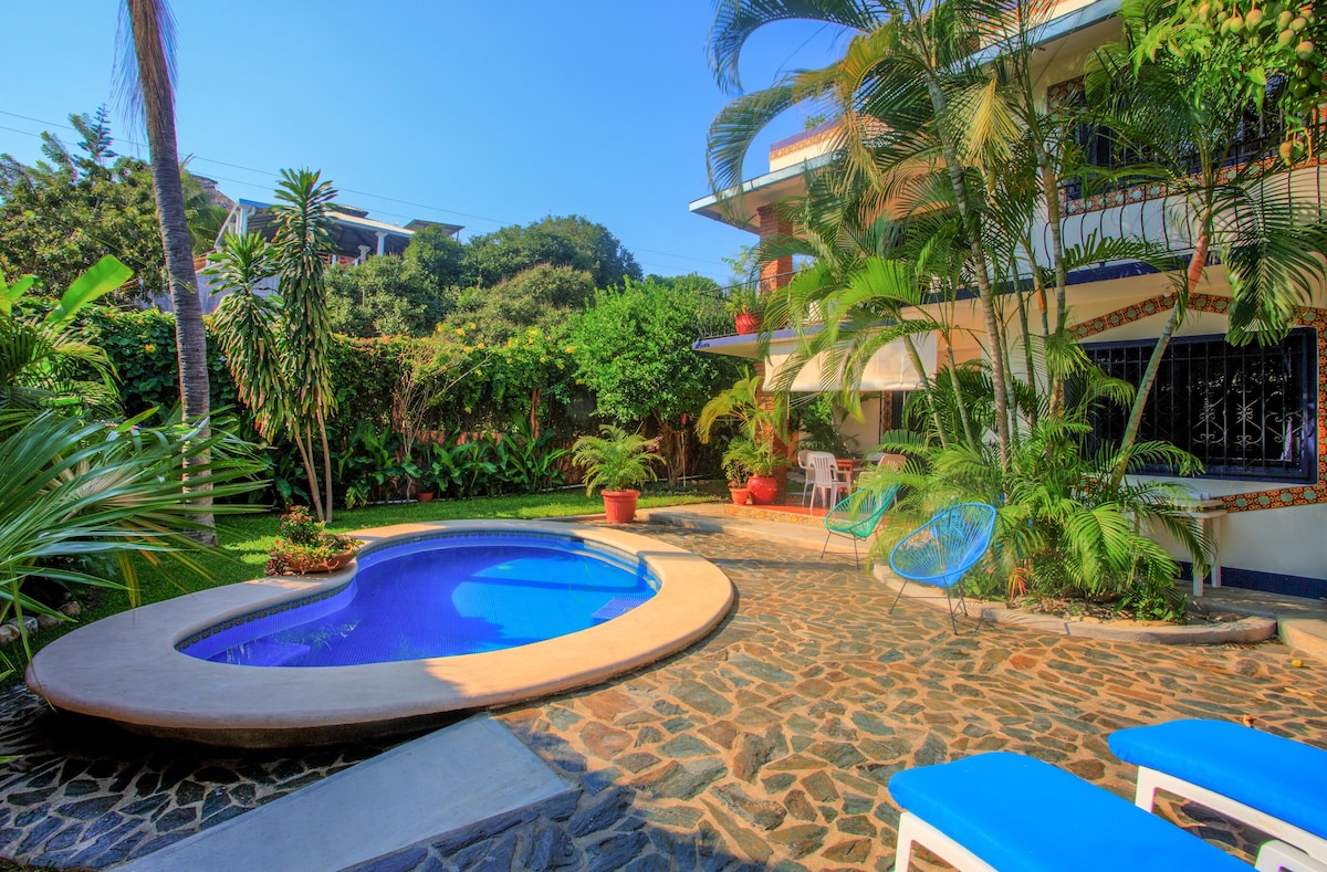 Casa Dos Palmas海滩公寓Playa Zicatela