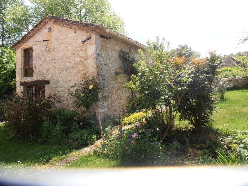 stone cabin in a vineyard