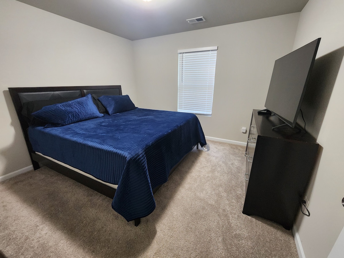 1-bedroom with free parking on premises