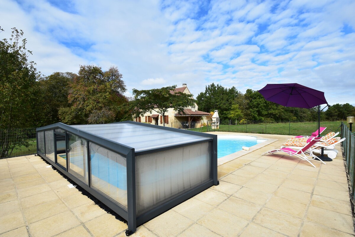 Spacious holiday home with private pool