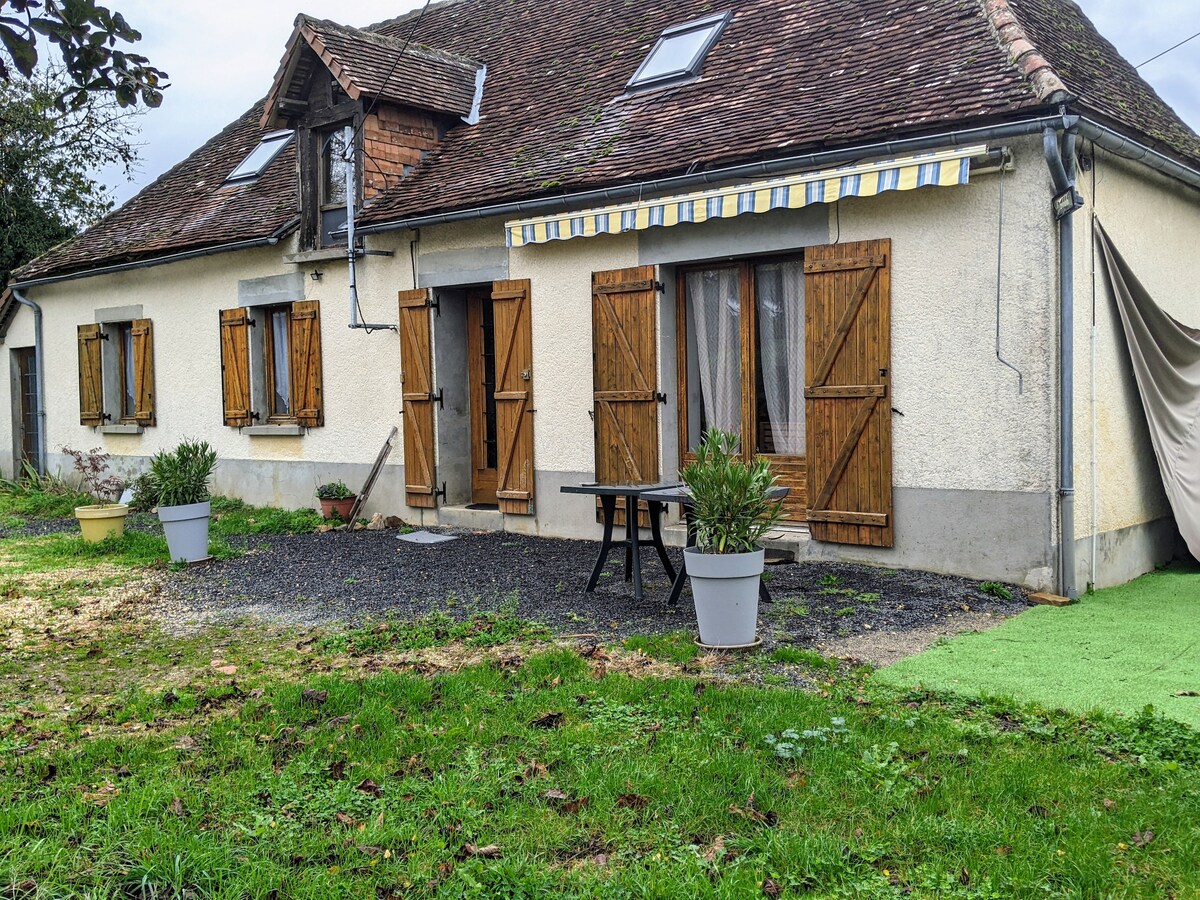 Maison au calme dans une exploitation agricole