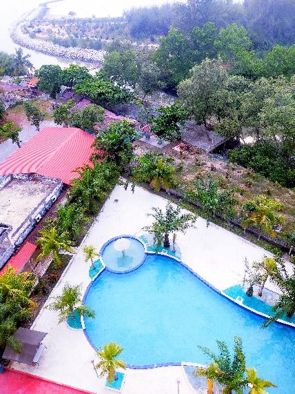 pantai view resort,jeram