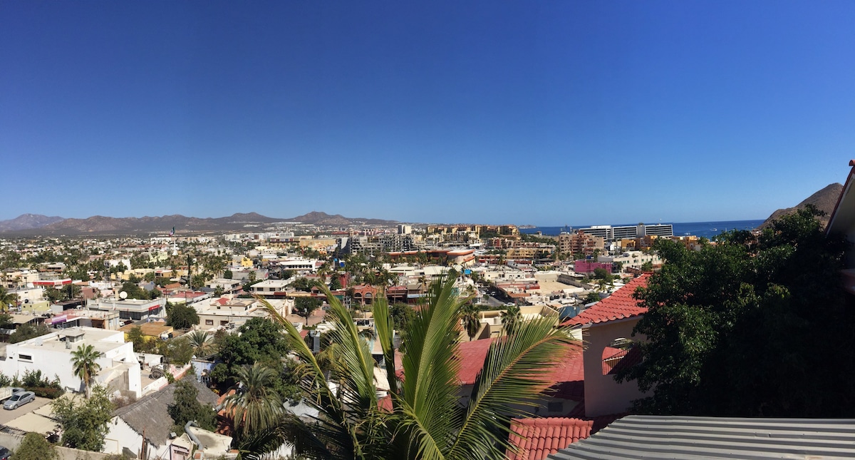 Cabo Center ，海景，宽敞的房间！