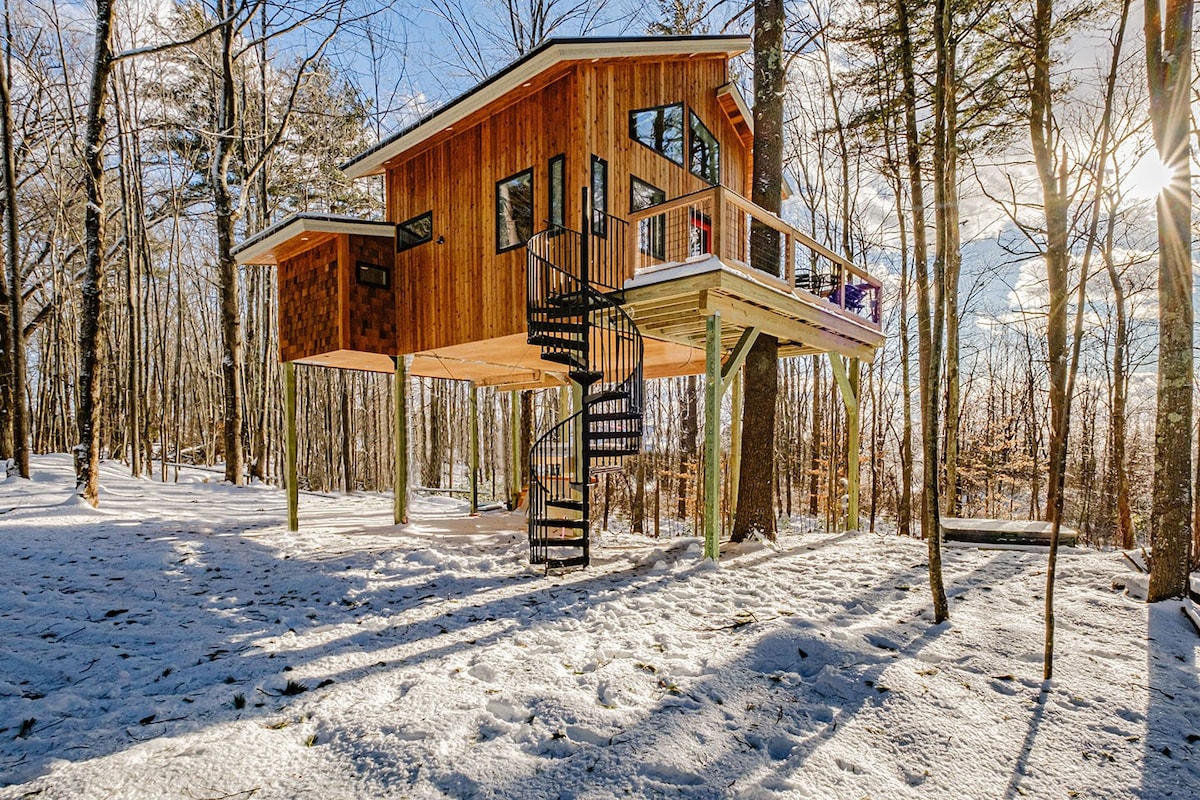 The Canopy Treehouse ，豪华无碳度假胜地