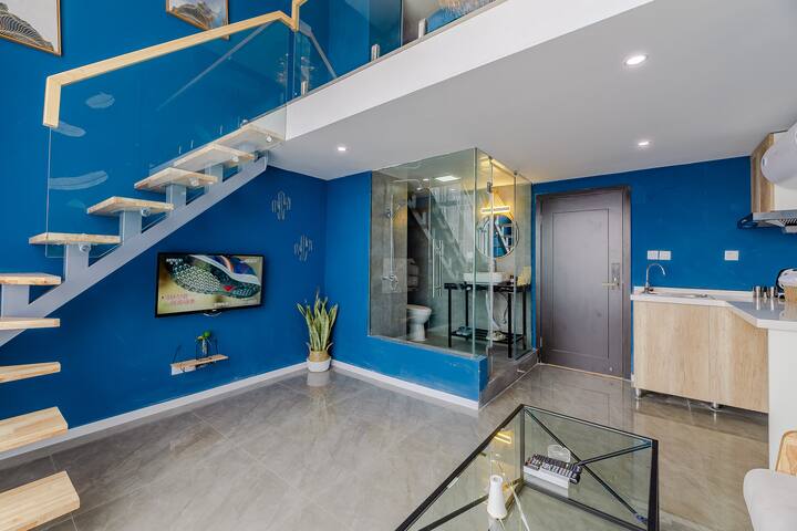 【蓝粹】贰壹 地铁7号线/东郊记忆/理工大学/建设路美食/loft/339电视