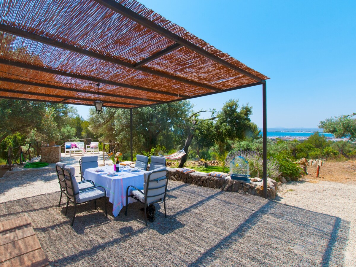 Sa Rota, villa with beautiful views