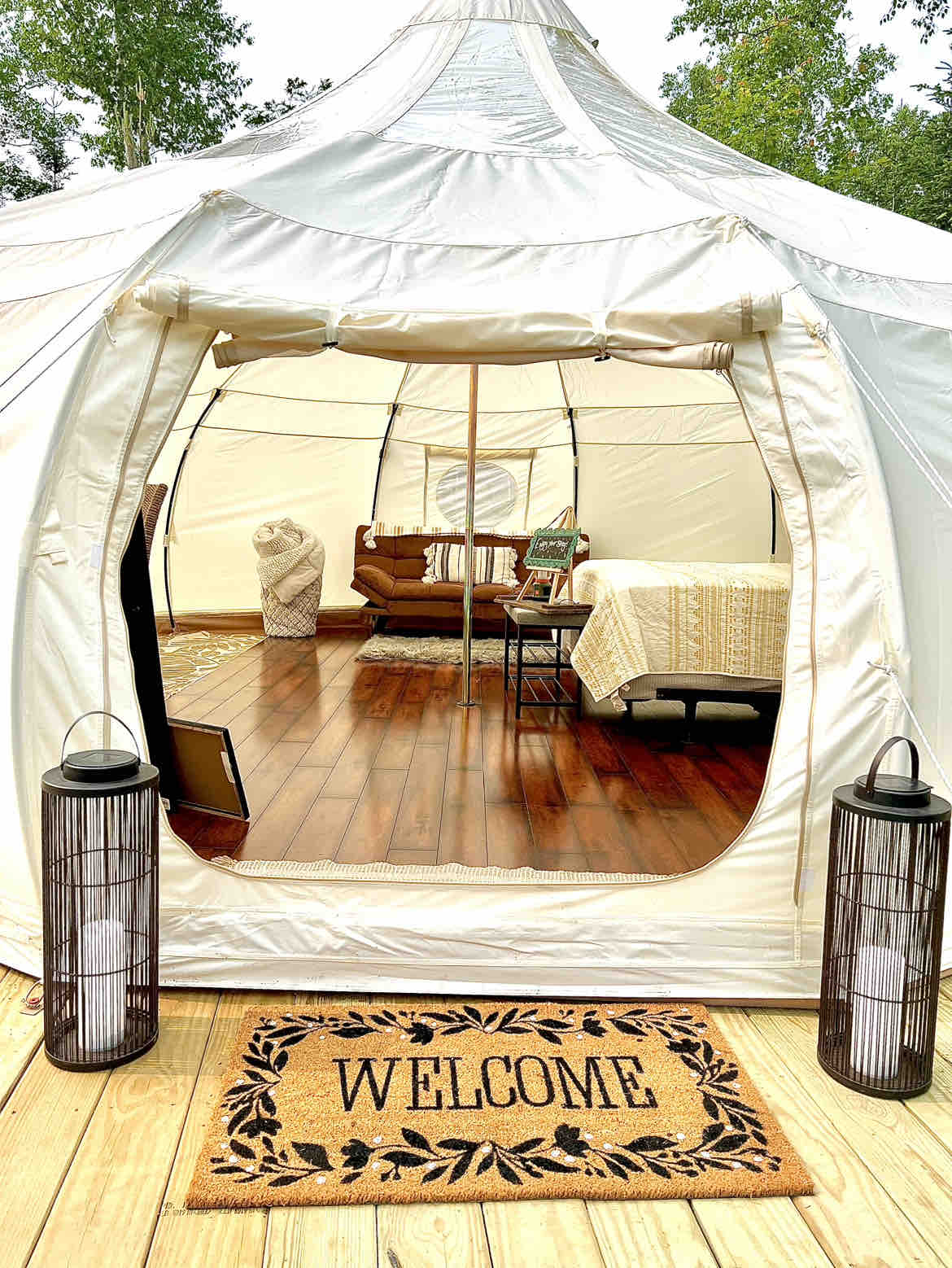 Oak Grove Canvas Tents -「Birch View Star Gazer」